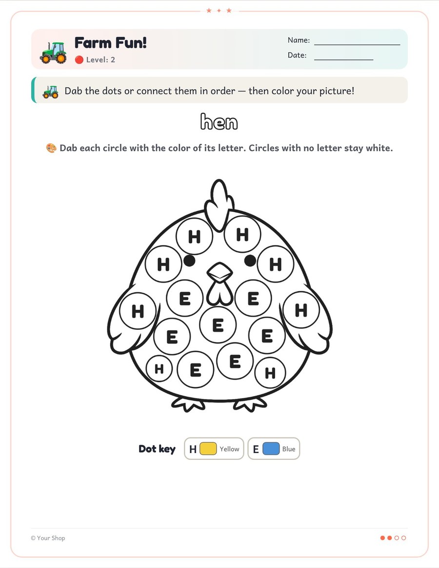 Dab & Dot-to-Dot