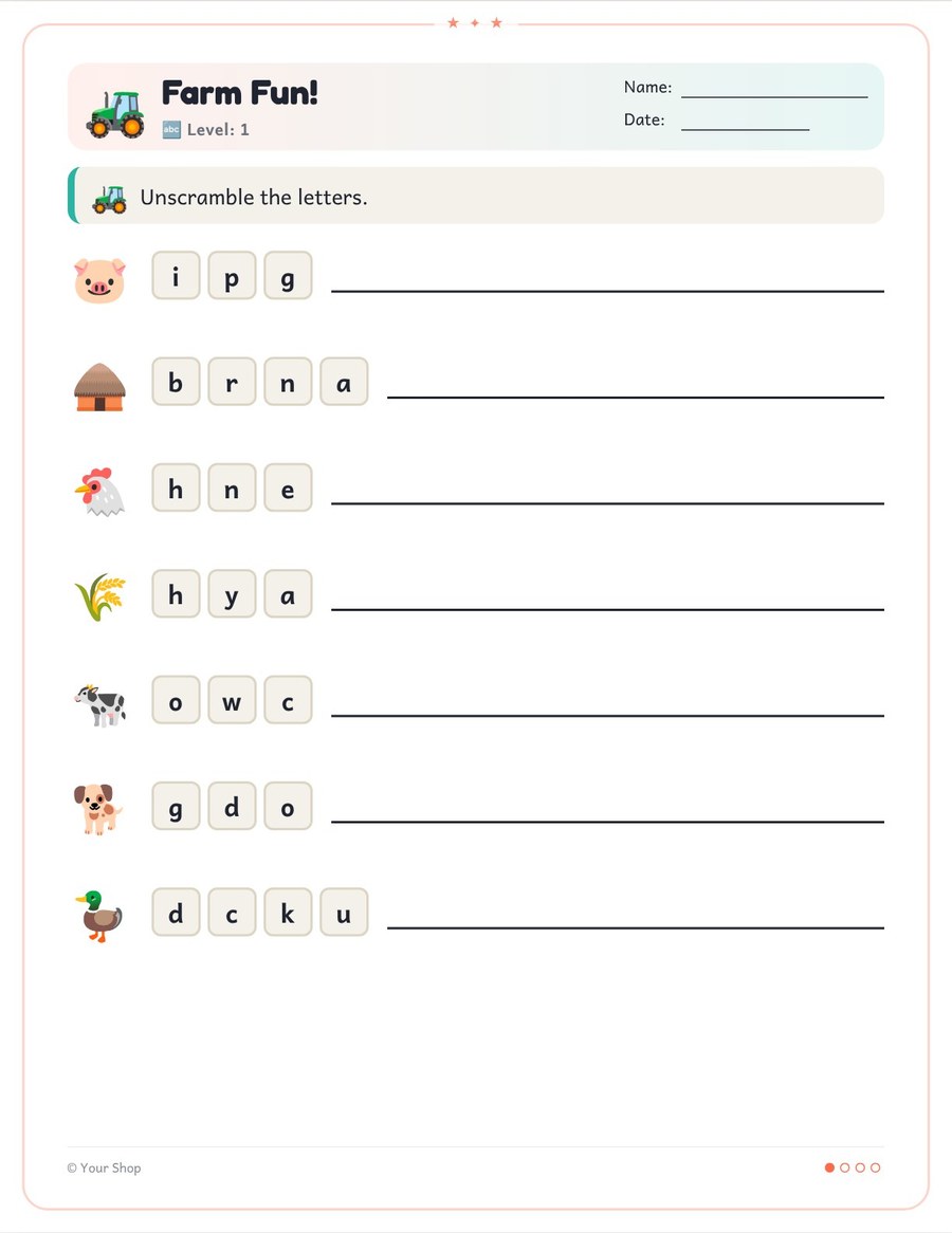 Word Scramble