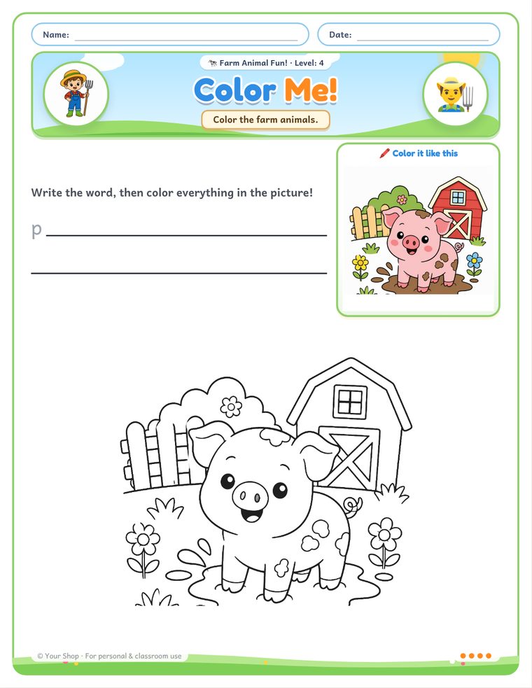 🖍️ Cute AI coloring pages