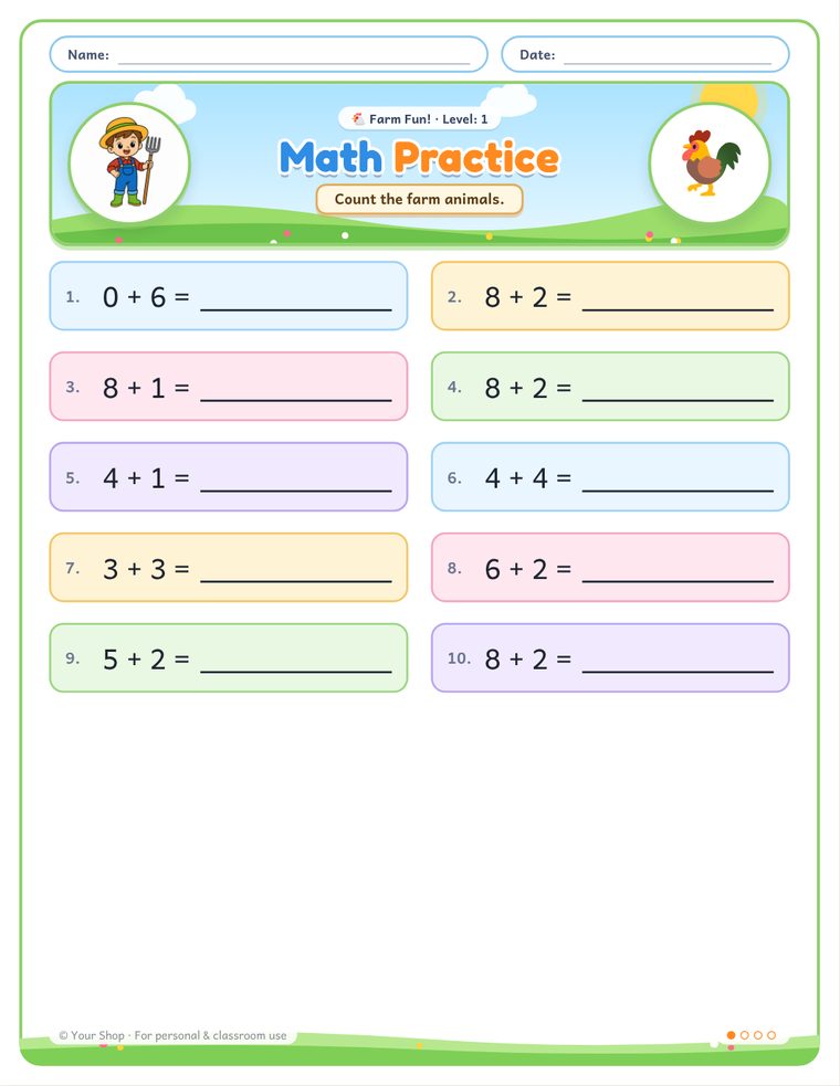Math practice